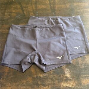 Mizuno Women's Charcoal spandex Shorts